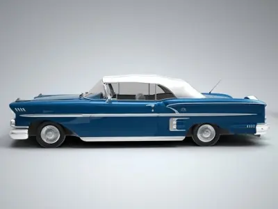 Chevrolet Impala 1958 3D model