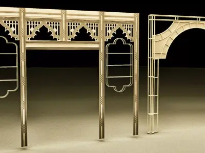 Modern Arch 3D model