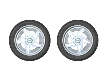 Custom wheels HRBB Speedstar for your scale model 3D print model