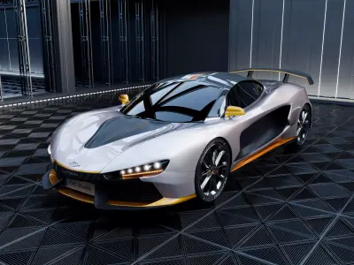 CC Chimera Supercar 3D model