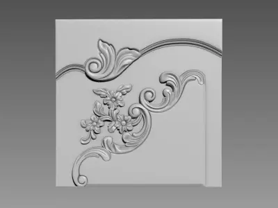  Furniture panel 3D model