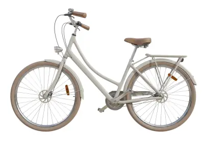 City bike retro 3D model