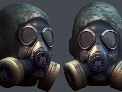 Helmet 3d model military combat Military Low-poly Low-poly Low-poly 3D model order