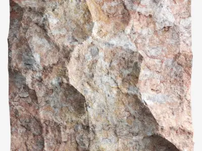 460-RockPanel rock texture 3D model