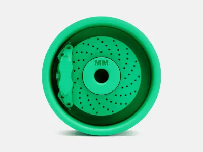 15x7 Centerline Auto Drag Wheel and Brake 3D print model
