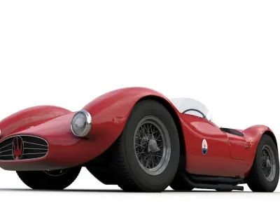 Maserati A6GCS 53 Spyder By Fantuzzi 1953 3D model