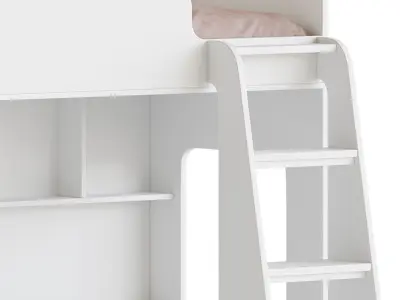 Loft bed Legend A603 1 3D model