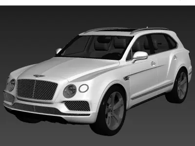 Bentley Bentayga 2016 3dmodel 3D model