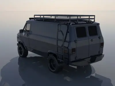 GMC Vandura 1983 3D print model