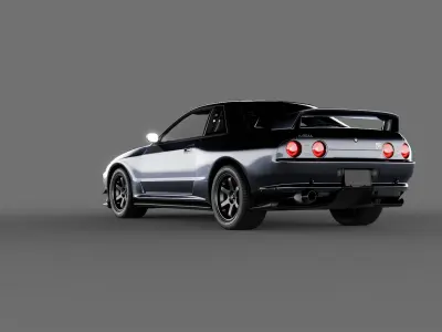 Nissan Skyline R32 GTR 3D model