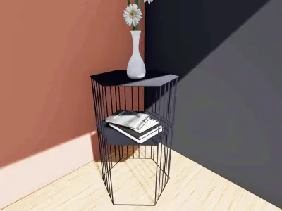 Table for decoration   Free 3D model