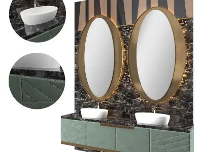 LUXURY - Wash Basin-02 3D model