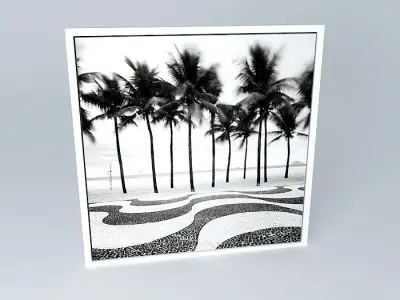 Palms Copacabana  Free 3D model