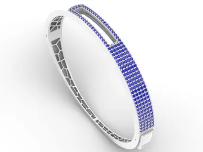 Jewelry Messika Move Bracelet Model M-02 Free 3D print model