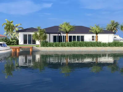 lagoon House 3D model