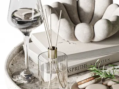 Decorative set24 3D model