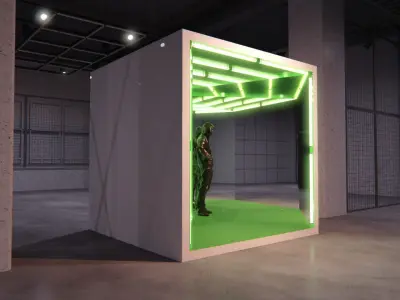 Cube Photo Opportunity 5 3D model