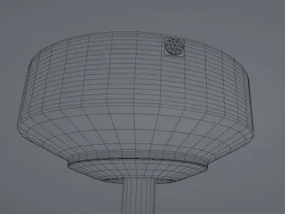 Gail Barington Ceiling Fan 3D model