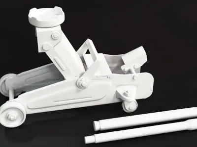 car coveralls 3D model