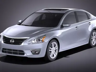 Nissan Altima 2013 VRAY 3D model