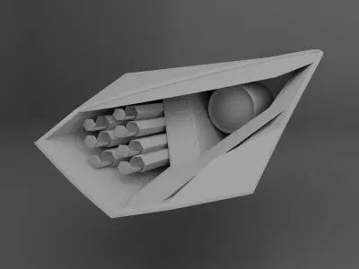 Headlight Rearlight Sport Car 01 3D print model