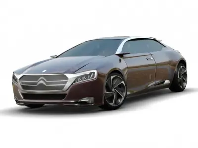 Citroen Numero 9 concept 3D model