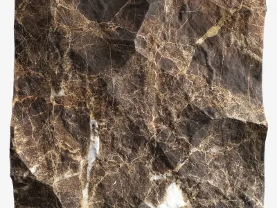 132-RockPanel marble wall art 3D model