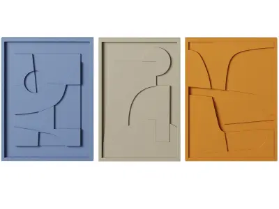 Painting Relief by divan ru 3D model