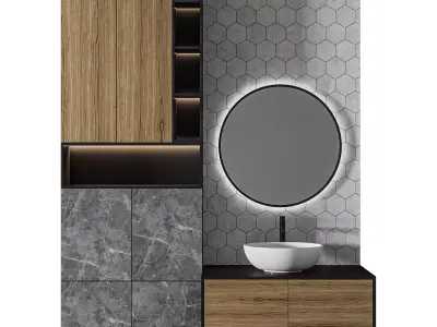 Luxury Bathroom 200 3D model