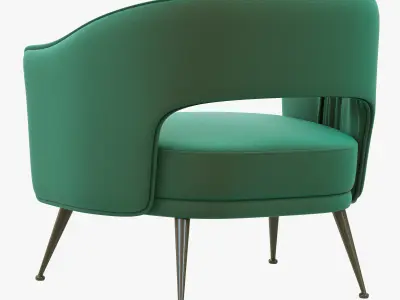 Brabbu STOLA ARMCHAIR 3D model