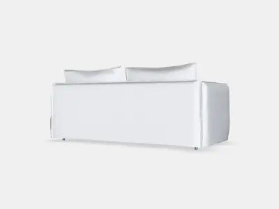 SODERHAMN 3-seat sofa 8 Low-poly 3D model