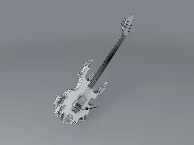 Ikon Arachnoid Guitar Free 3D model