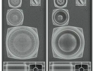 Radiotehnika S90 3D model