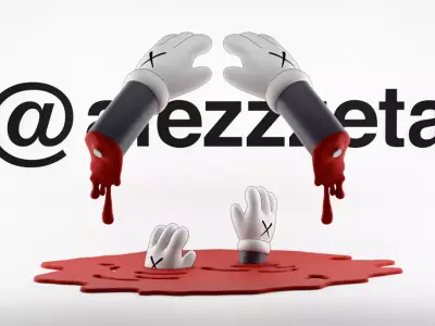 Kaws Red Blanket x Bloody Hands Companion for Print 3D print model