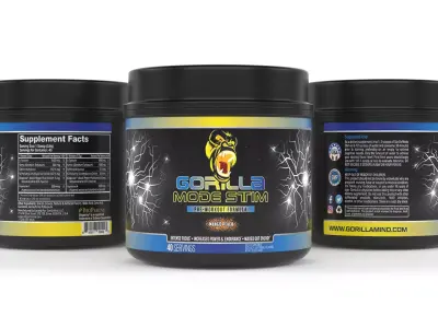 Protein Powder 3D model