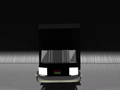 Truck 3D model Textured