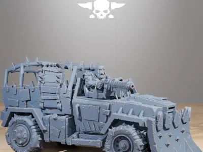 Orkaz Party Wagon 3D print model