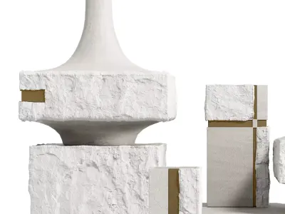 Jan Vogelpoel Convergence Sculptural Vessel CONVERGENCE VESSELS 3D model