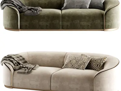 Rugiano Pierre Sofa 3D model