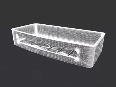 Bathroom Wall Shelf 3D model