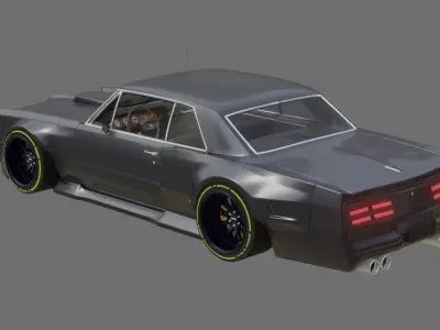 Pontiac GTO Custom Kit 3D model