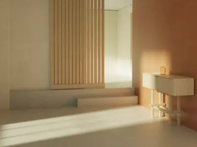 FULLY  FURNITURISHED ROOM Free 3D model