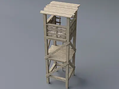Guard Tower 3D model