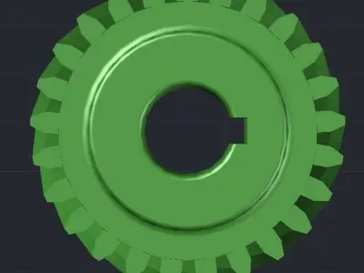 GEARS gear 3D print model