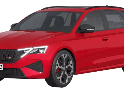 Skoda Octavia RS Combi 2025 3D model