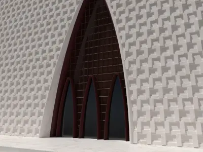 Quaid-e-Azam Tomb 3D model