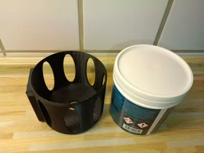 RV Caravan Casette Toilet Chemical Sachet Holder Camper Wohmobil 3D print model