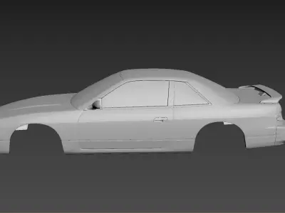 Nissan Silvia S13 3D print model