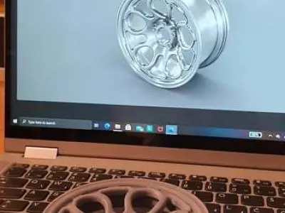 19 Retro-Modern Rim  3D print model