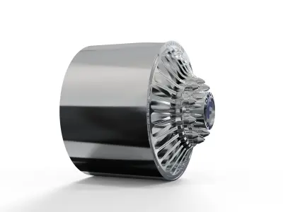 FRONT forgiato Cablata-D DURO DUALLY WHEEL 3D print model